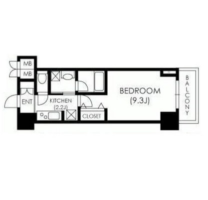 千代田区賃貸マンション・1K