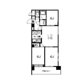 東京都千代田区富士見２丁目 賃貸マンション 2SLDK