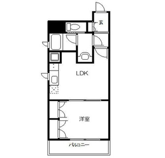 東京都千代田区飯田橋２丁目 賃貸マンション 1LDK