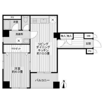 東京都千代田区平河町１丁目 賃貸マンション 1LDK